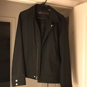 Perry Ellis black wind breaker